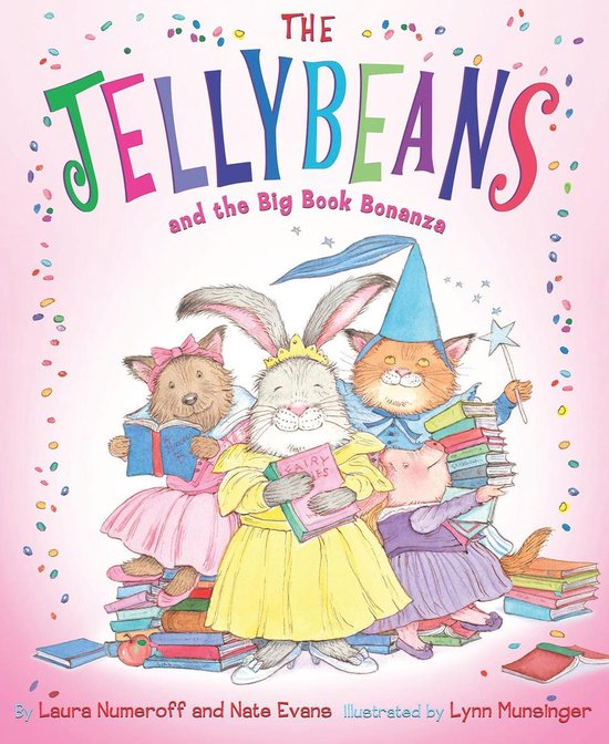 The Jellybeans and the Big Book Bonanza - cover