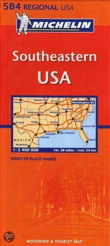 Cover van het boek 'Southeastern USA'