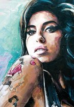 Amy Winehouse canvas print (60x40cm)