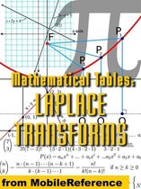 Mathematical Tables: Laplace Transforms (Mobi Study Guides)