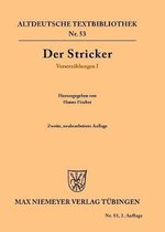 Altdeutsche Textbibliothek- Verserzählungen I
