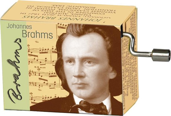 Boîte à musique musique classique, compositeur Brahms, mélodie Lullaby |  bol.com