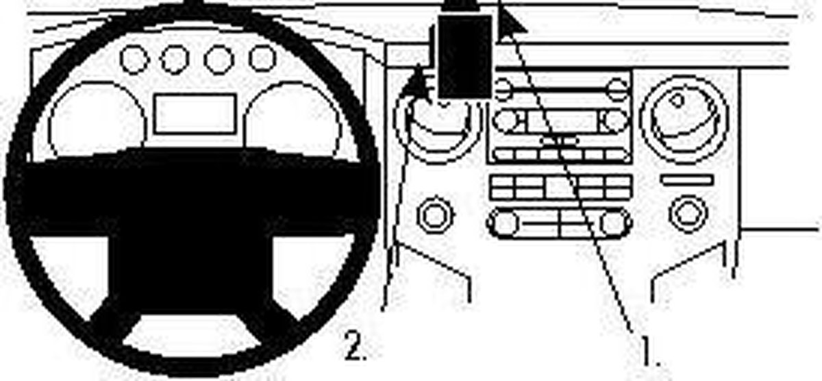 Brodit Proclip Center Mount (854542)