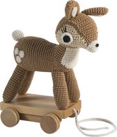 Sebra  Trekspeeltje gehaakt bambi 22x13x26 cm