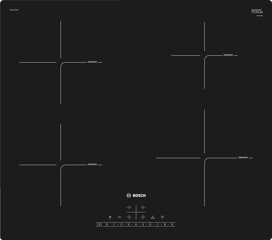Bosch Serie 6 PUE611FB1E 1-fase inductie kookplaat - 220 Volt - 4 ...