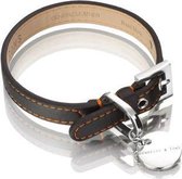 Halsband Sailor, zwart/oranje