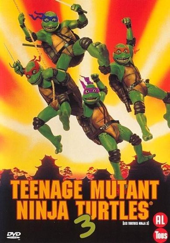 Cover van de film 'Teenage Mutant Ninja Turtles 3'