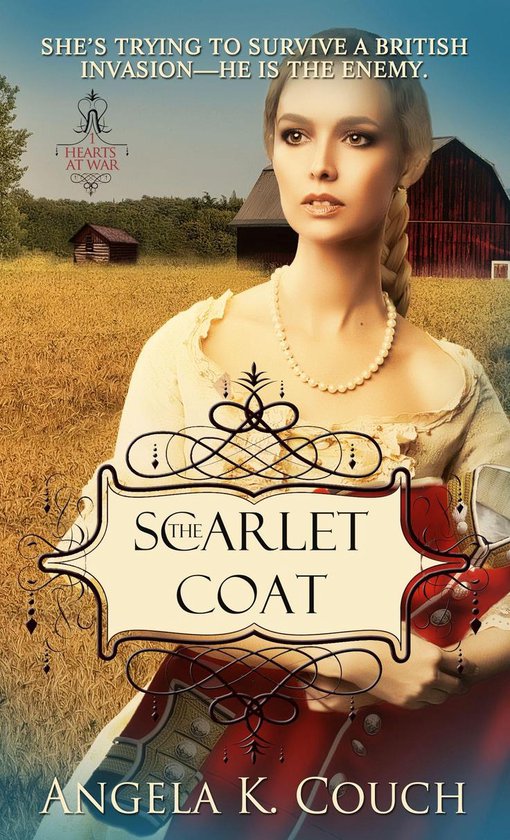 Hearts at War - The Scarlet Coat - cover