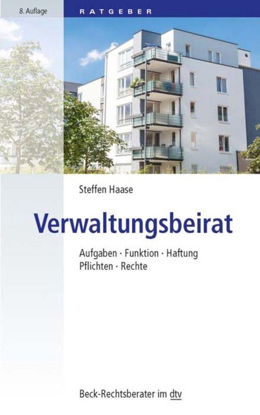 Beck-Rechtsberater im dtv 51212 - Verwaltungsbeirat - cover