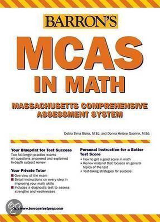 Barron's MCAS Math, Donna Helene Guarino | 9780764134845 | Boeken | bol.com