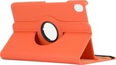 Case2go - Tablet hoes geschikt voor Huawei Mediapad M6 8.4 - Draaibare Book Case - Oranje