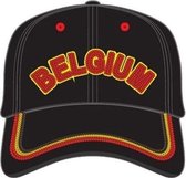 België Supporterscap Belgium Football Zwart One Size