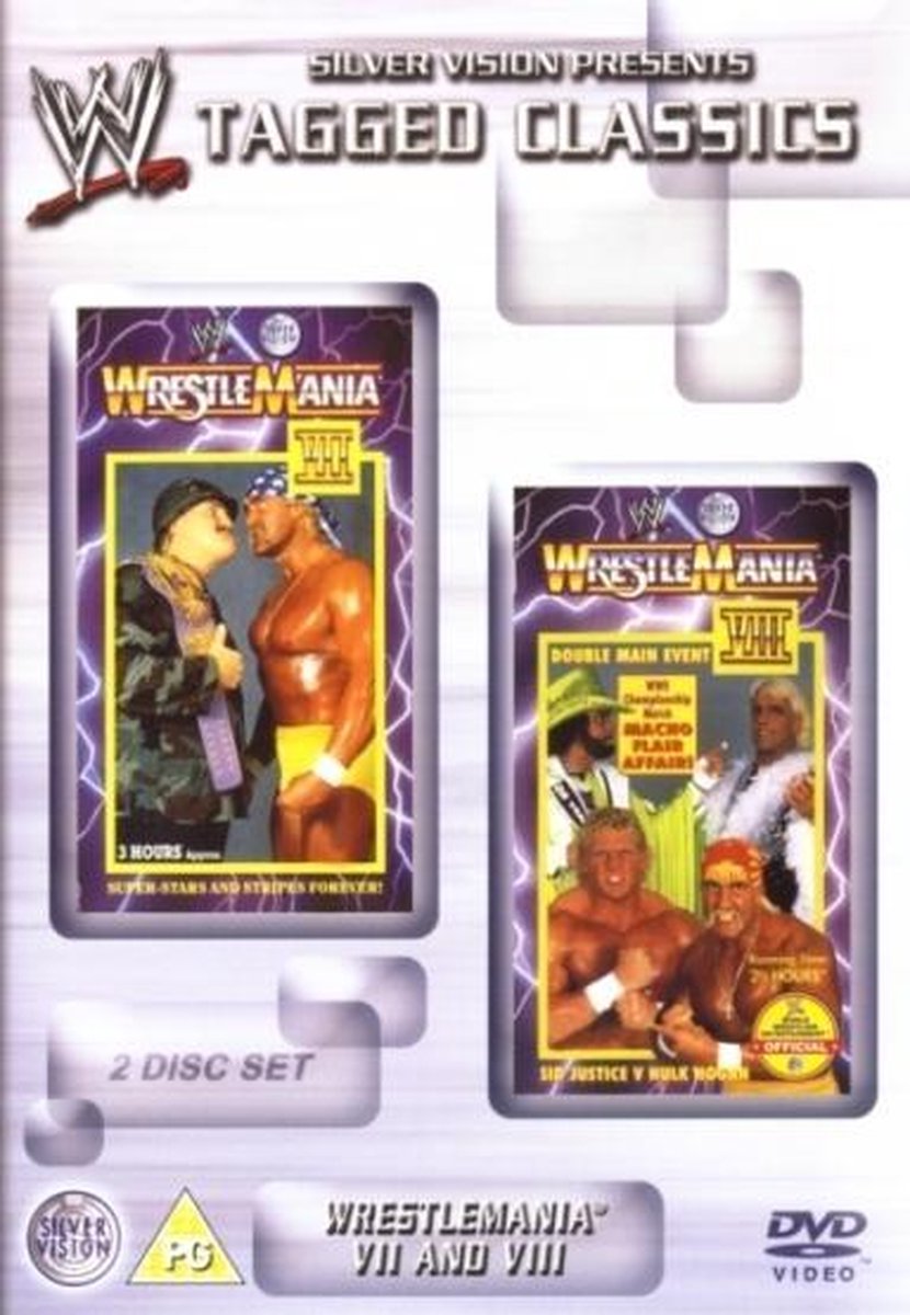 DVD WWE Tagged Classics: Wrestlemania VII and VIII