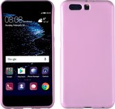 MP Case Huawei P10 PLUS / P10 PLUS DUAL Siliconen Hoesje TPU Roze Back Cover voor Huawei P10 PLUS / P10 PLUS DUAL Back Case