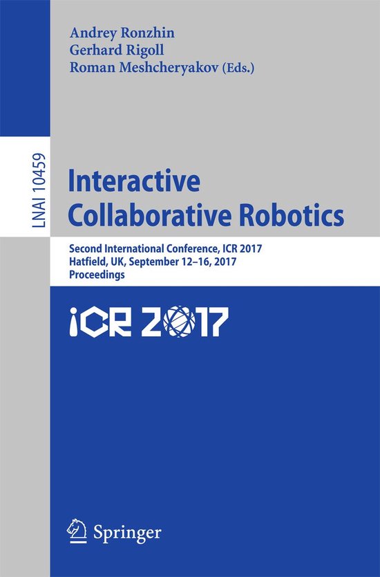 Springer Nature Proceedings Computer Science - Interactive C ... - cover