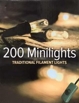 200L filament traditionele Kerstverlichting 3m lang