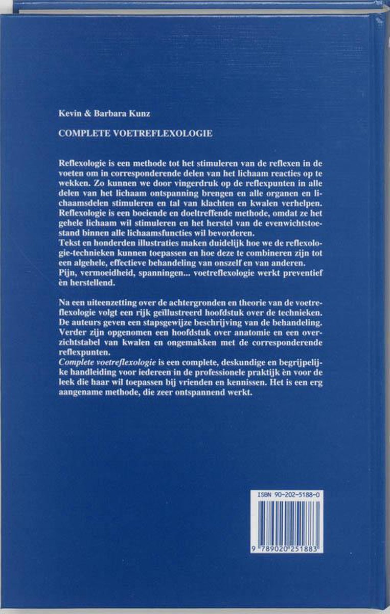 New age - Complete voetreflexologie - back cover