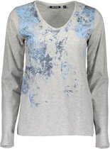 Blue Seven dames shirt grijs+print - maat 46