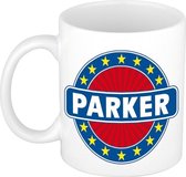Parker  naam koffie mok / beker 300 ml  - namen mokken