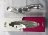 super strakke trendy design - glas dildo - 15 cm - gl09