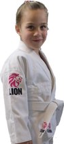 Judopak - meisjes -wit - Lion 350 Kids girls - maat 100
