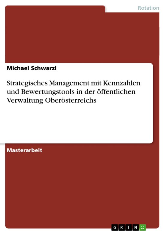 Strategisches Management mit Kennzahlen und Bewertungstools  ... - cover