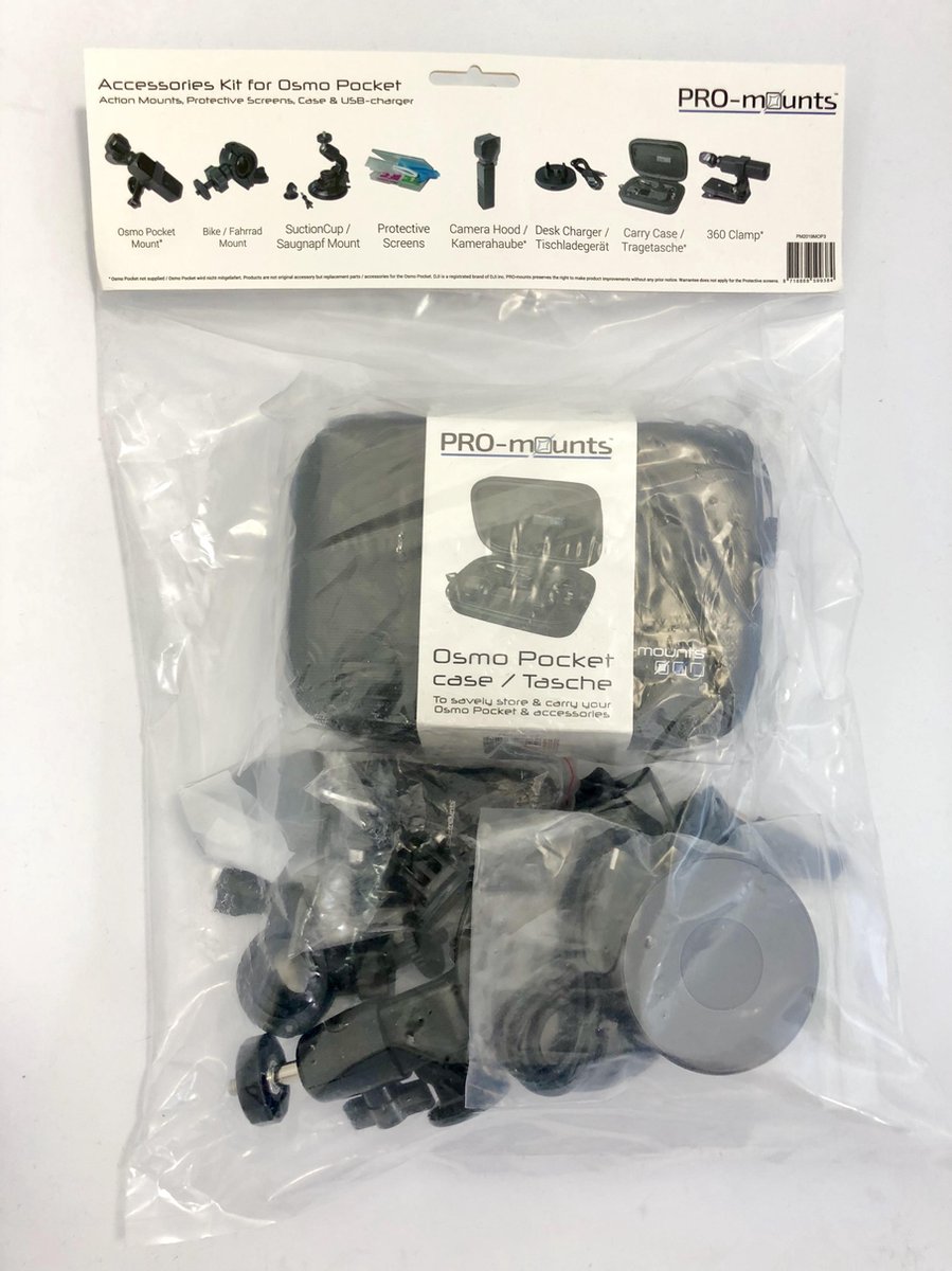 PRO-mounts DJI Osmo Pocket Accessories Kit