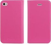 muvit iPhone 4 / 4S Folio Card Case Pink