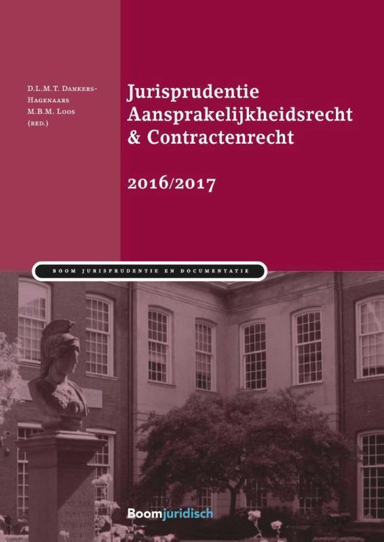 Boom Jurisprudentie en documentatie - Jurisprudentie aanspra ... - cover