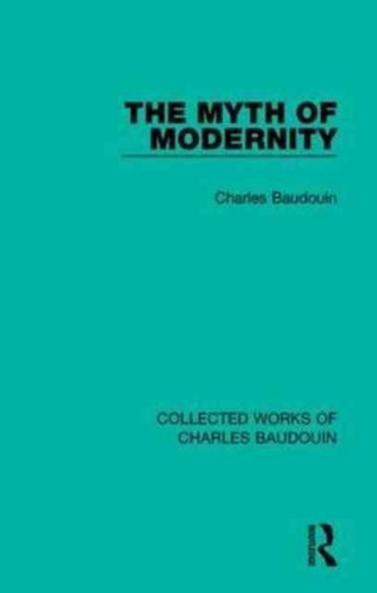 The Myth of Modernity - cover