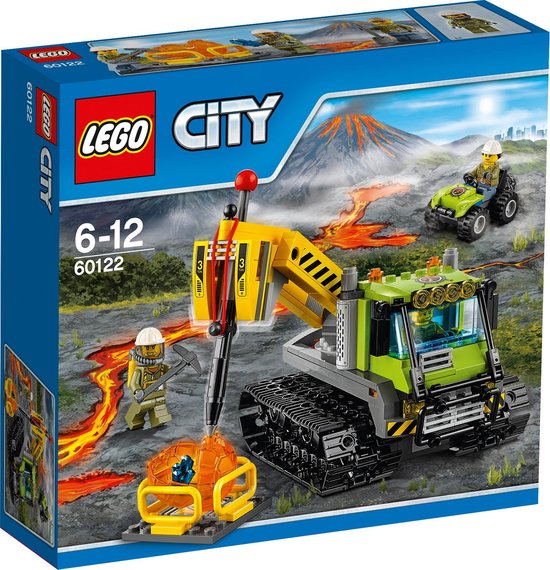 LEGO City Vulkaan Crawler - 60122 | bol.com
