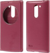 LG L Bello - Flip hoes cover case - PU leder - PC - Callid - Roze