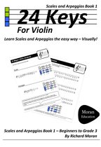 24 Keys: Scales and Arpeggios for Violin, Book 1