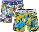 MuchachoMalo - Jongens 2-pack Abbey Road Boxershorts - 158