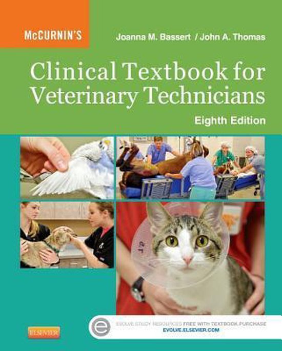 McCurnin's Clinical Textbook for Veterinary Technicians - cover