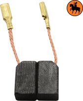 Jeu de balais de charbon pour Black & Decker P1521 - 6.3x8x13.5mm