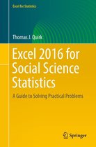 Excel for Statistics - Excel 2016 for Social Science Statistics