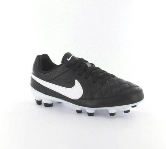 Nike Jr Tiempo Genio Leather FG - Voetbalschoenen - Kinderen - Maat 35,5 -  Zwart;Wit | bol.com