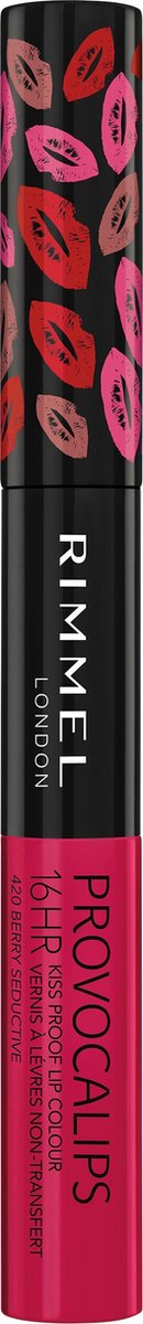 Goedkoopste Rimmel London Provocalips Lip Color - Berry Seductive - Berry