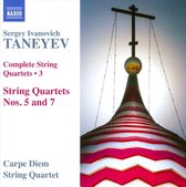 Carpe Diem String Quartet - Taneyev; Complete String Quartets V (CD)