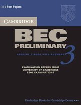Cambridge Bec Preliminary 3 Self Study Pack