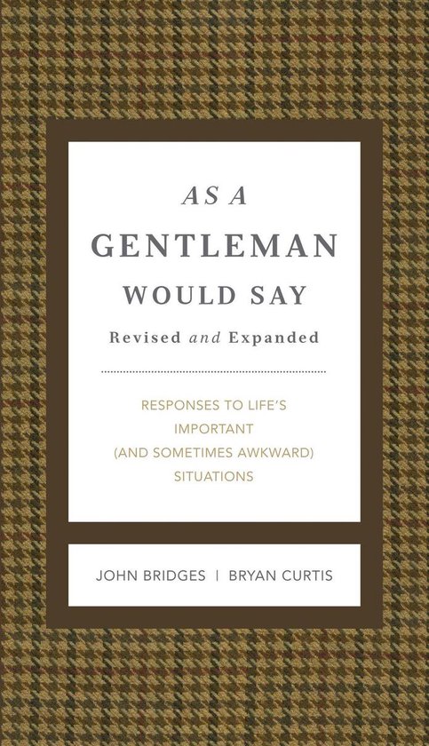 As a Gentleman Would Say - cover