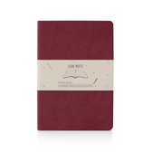 CIAK MATE - Bullet Journal DeLuxe - 15x21cm - softcover - rood