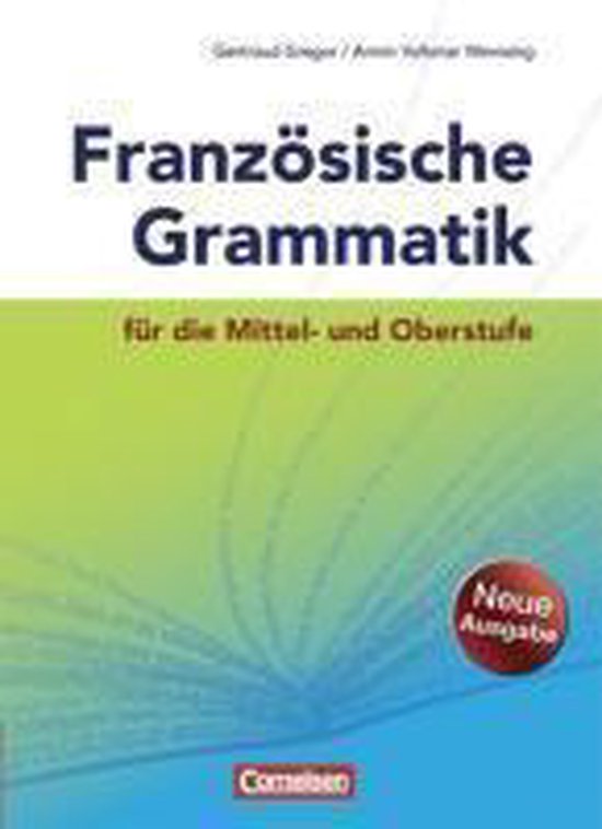Französische Grammatik für die Mittel- und Oberstufe - cover