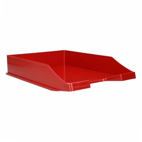 HAN Brievenbakje KLASSIEK TRANSPARENT, 6 STUKS, moderne, transparante en stapelbare plank in fris design tot formaat A4/C4, 1026-X-26, transparant-blauw