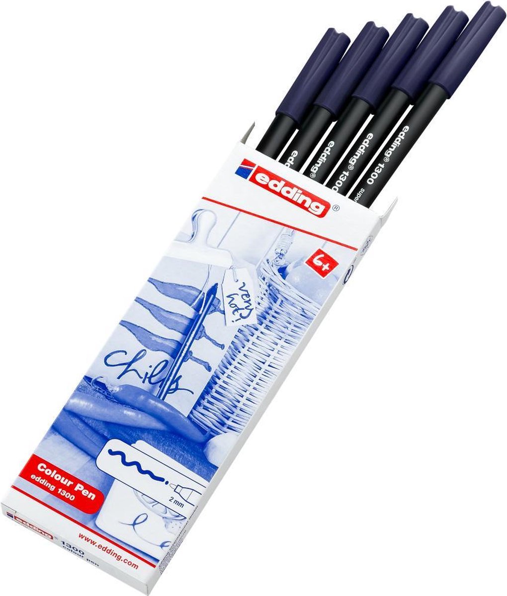 Color pennen Edding 1300-29 pruisisch blauw
