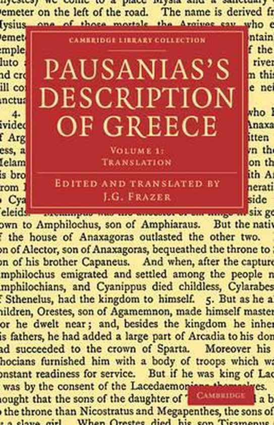 Pausanias's Description of Greece - cover