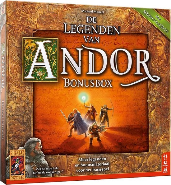 Afbeelding van het spel De Legenden van Andor: Bonusbox Bordspel