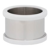 iXXXi - Basisring Ceramic - Zilverkleurig - 12mm - maat 18