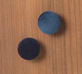 NAGA Supersterke magneten Donkerblauw en jeansblauw 2 5 cm diameter